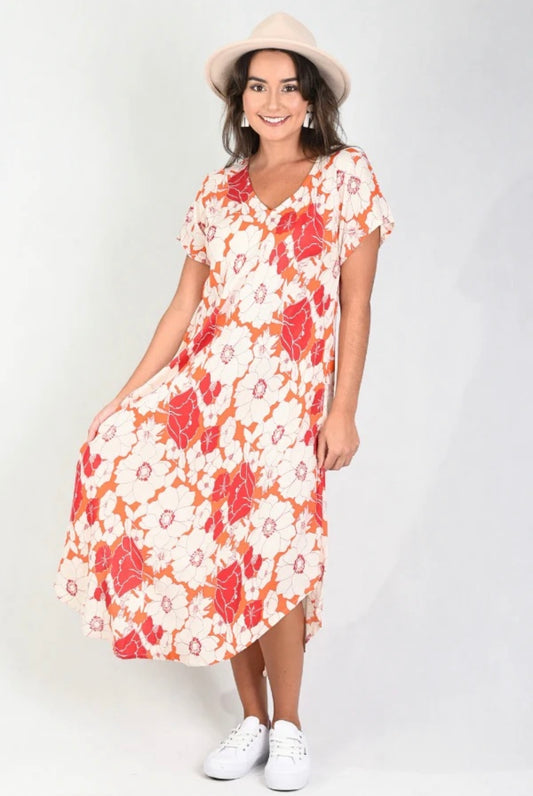 Harbour Dress - Maui Sunset a