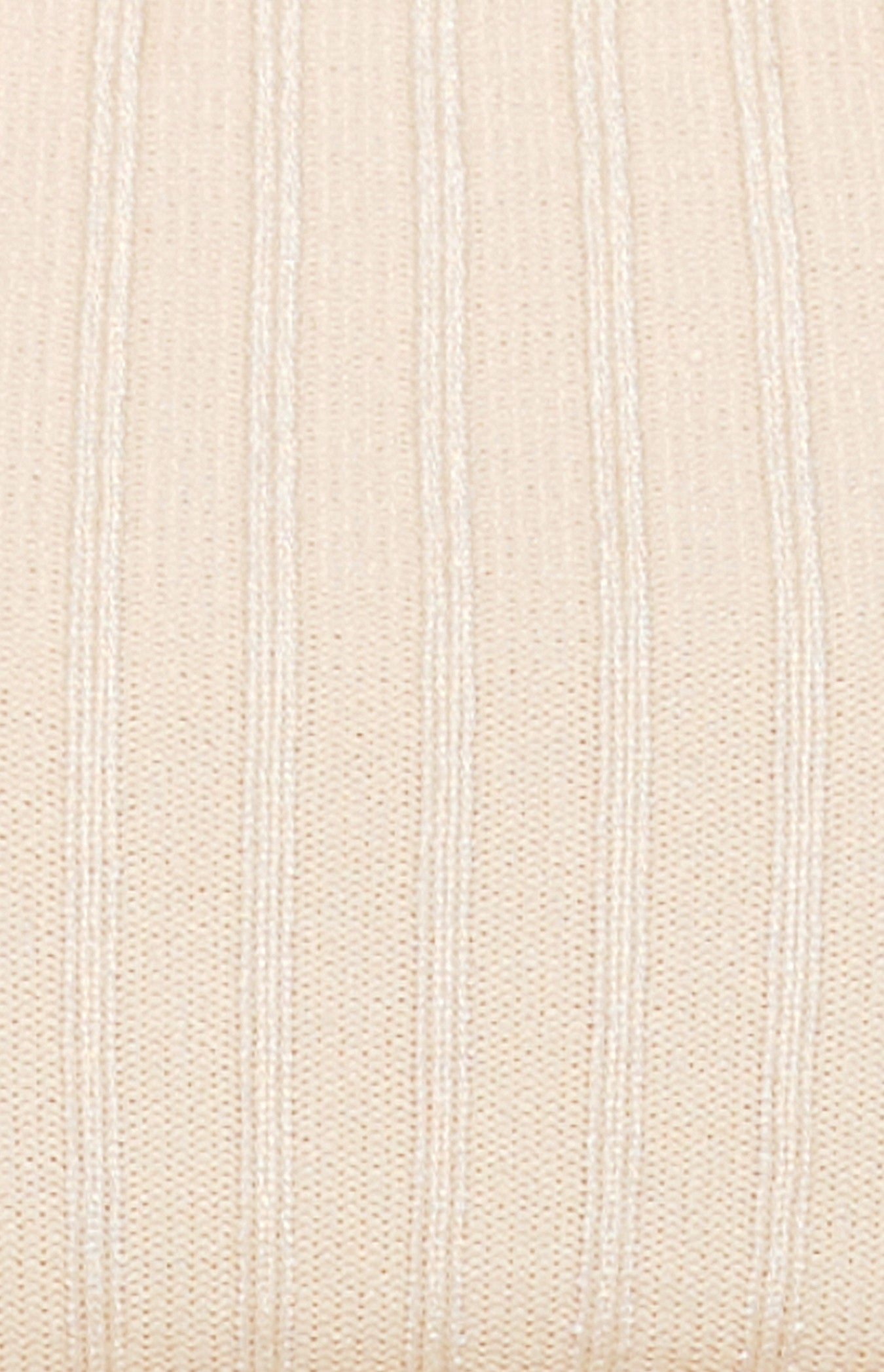 Knitted Crop Top - Cream