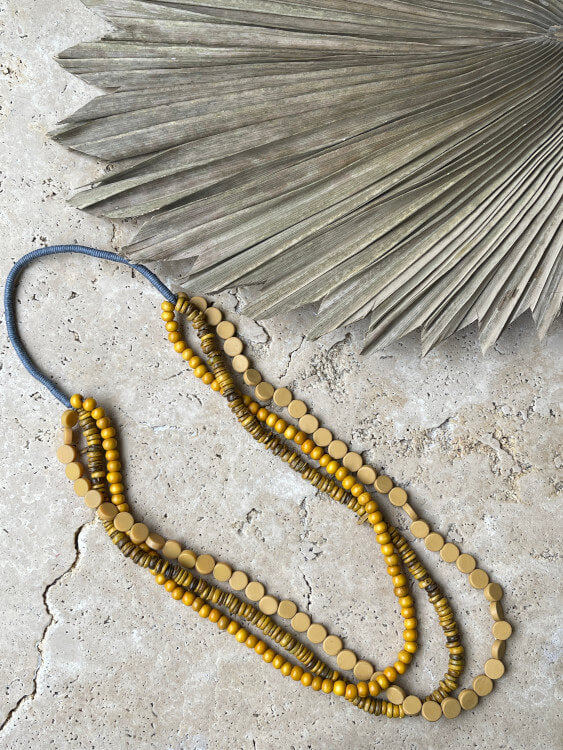 Necklace - Kapalua Mustard