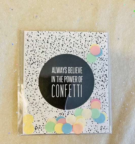 Greeting Card - Mini - Confetti