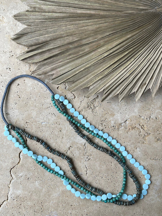 Necklace - Kapalua Aqua