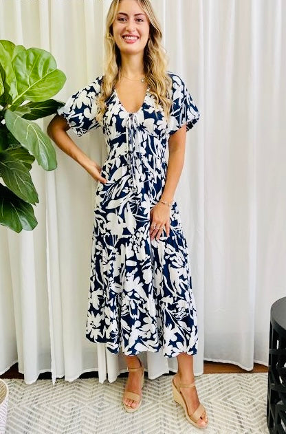 Laney Maxi Dress - Navy