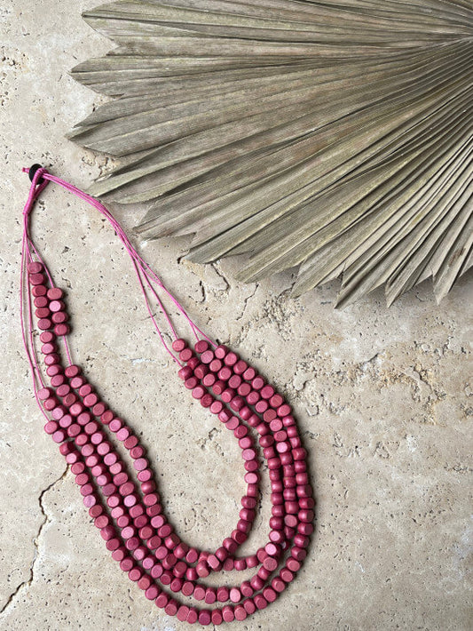 Necklace - Kailua Pink