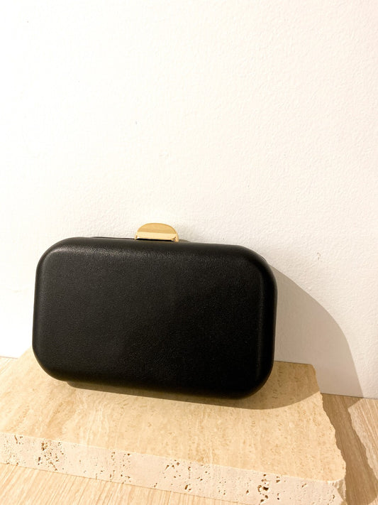 Rhea Box Clutch Bag