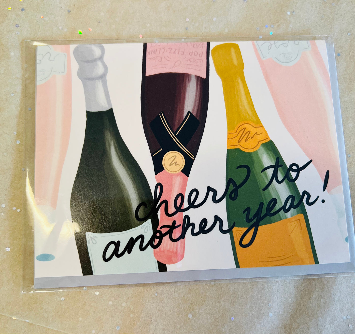 Greeting Card - Cheers To Another Year